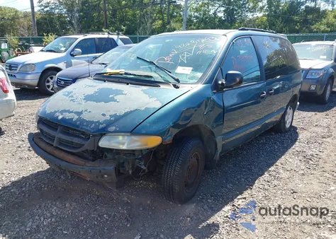 2000 Dodge Caravan z USA, uszkodzony, nr VIN 2B4GP2531YR535393